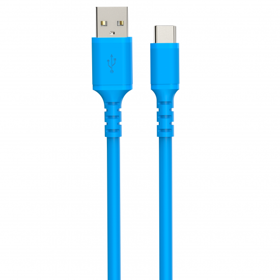 Cable Dcu USB C a USB A 1M 2.0 azul